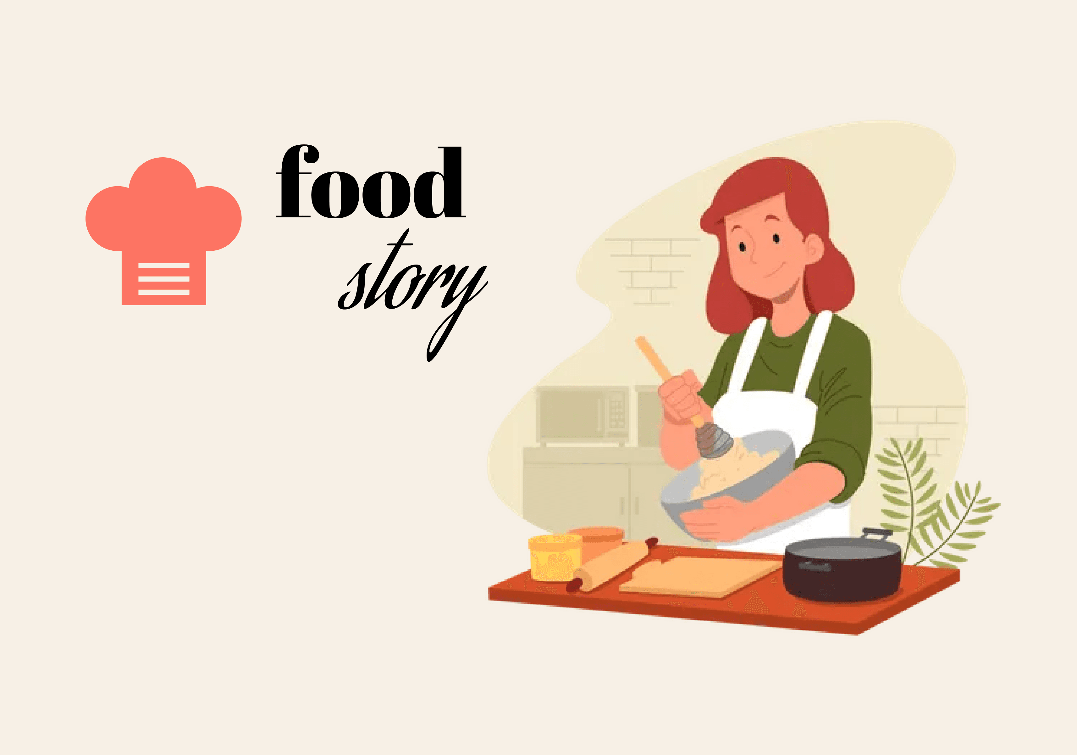 Screenshot of Food story